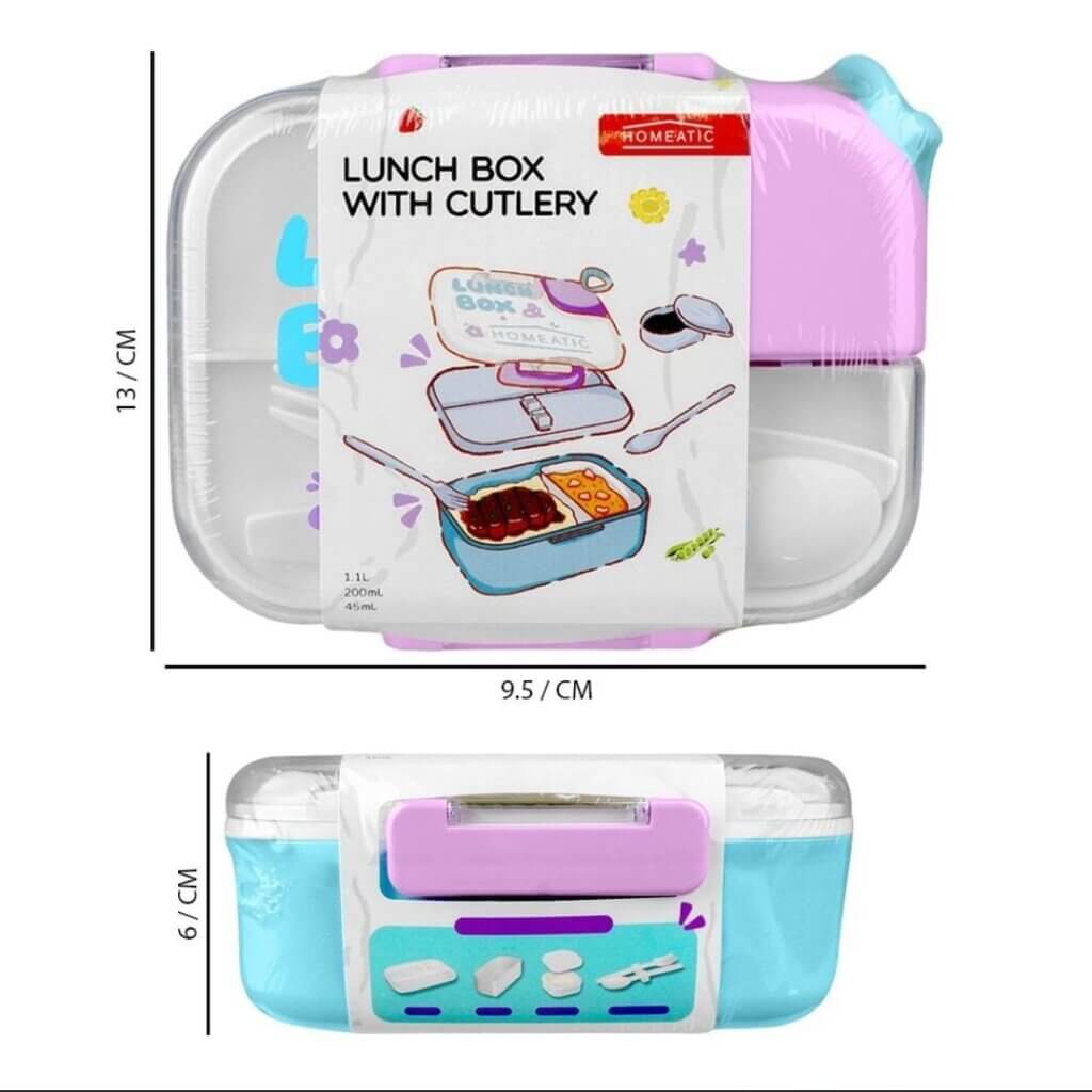 Tedemei Premium Plastic Lunch Box – Durable & Food-Grade Meal Container