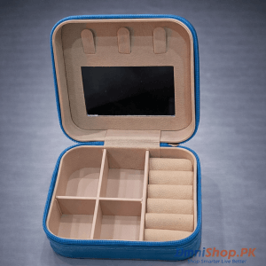 Jewelry Organizer Box – Premium Leather Case with Mirror