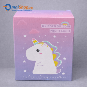 Unicorn Silicone Night Light – Touch Sensor Color Changing LED, Rechargeable