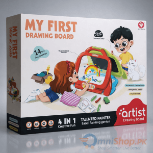 My First Drawing Board – Reusable Writing & Drawing Board for Kids
