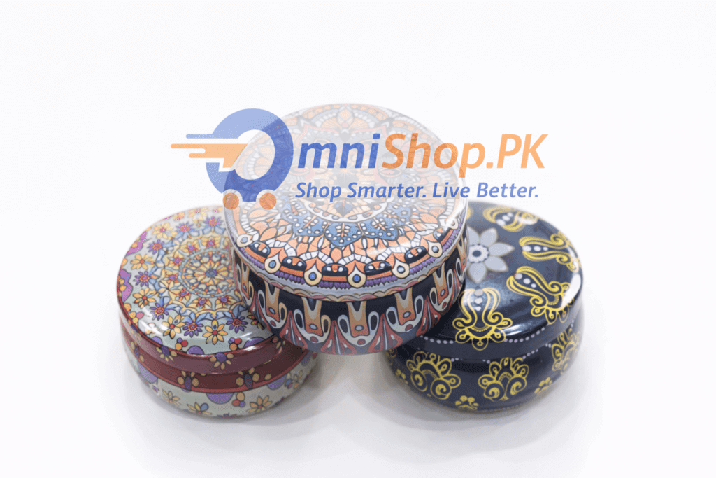 Alloy Jewelry Box – Premium Multi-Color Storage Case