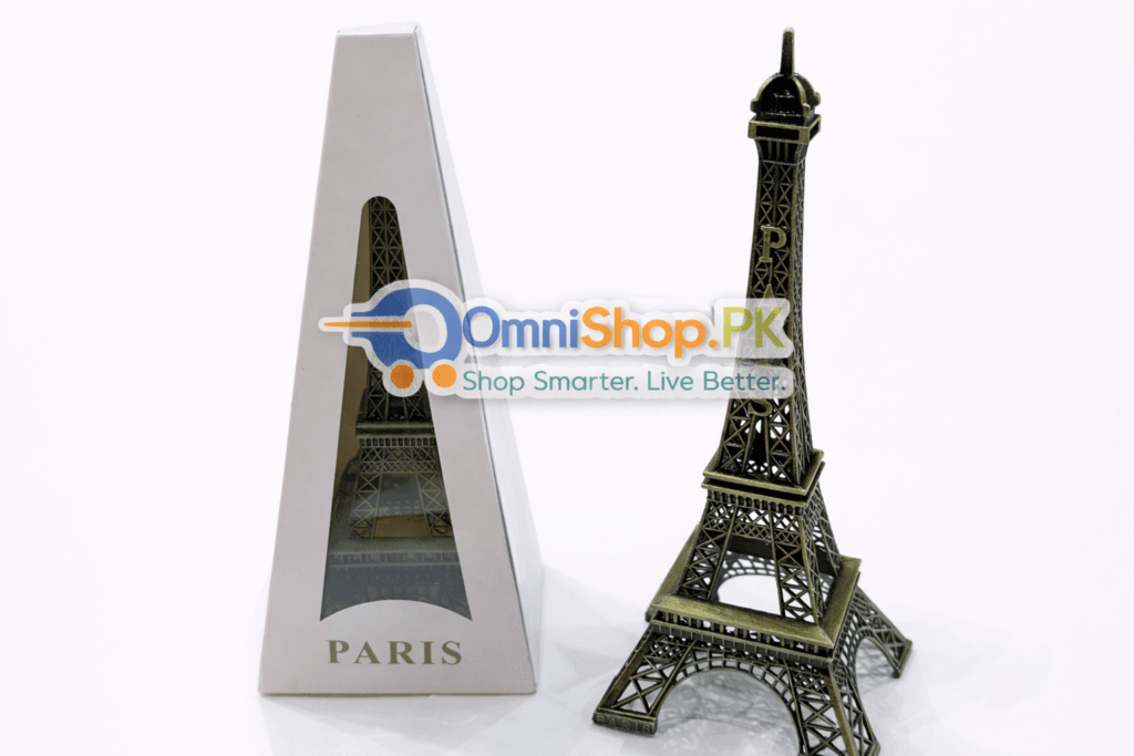 Metal Eiffel Tower Showpiece – 8.5 Inch Decorative Model for Home & Office