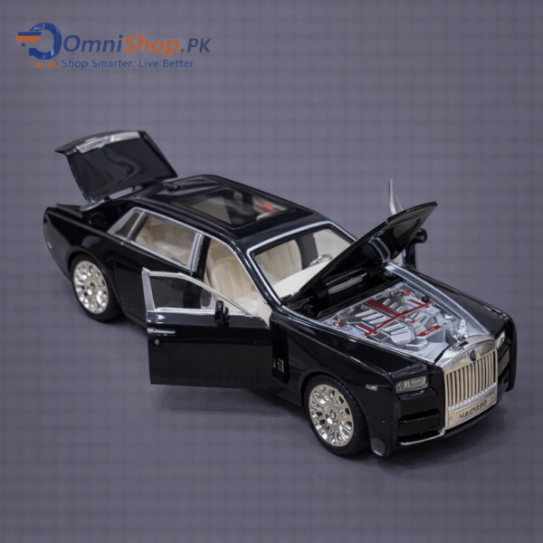 Rolls-Royce Toy Car – Imported Quality with Music, Lights & Friction Pull-Back Feature
