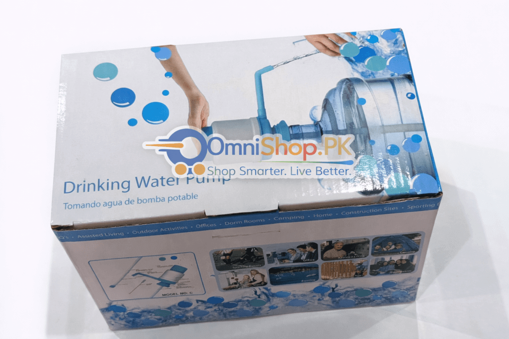 Premium Quality Manual Water Bottle Pump – Durable, Easy to Use & BPA-Free
