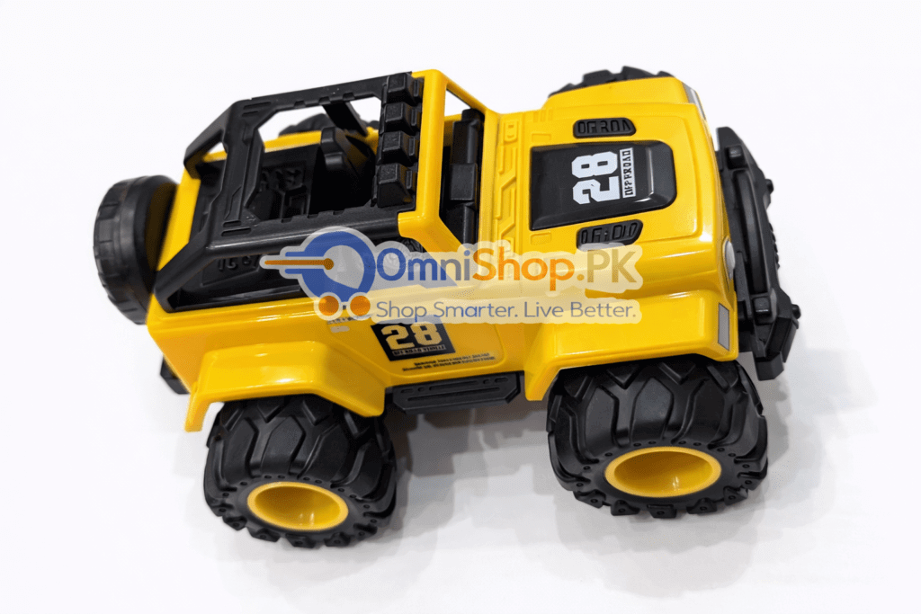 Imported Friction Jeep – Hard Plastic Off-Road Vehicle for Kids
