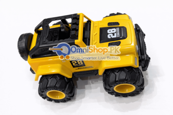 Imported Friction Jeep – Hard Plastic Off-Road Vehicle for Kids