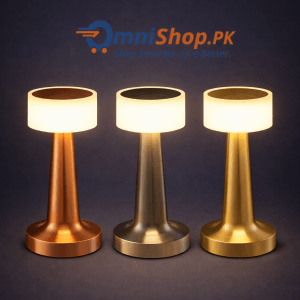 Cordless Table Lamp – Rechargeable Portable LED Night Light for Bedroom, Living Room